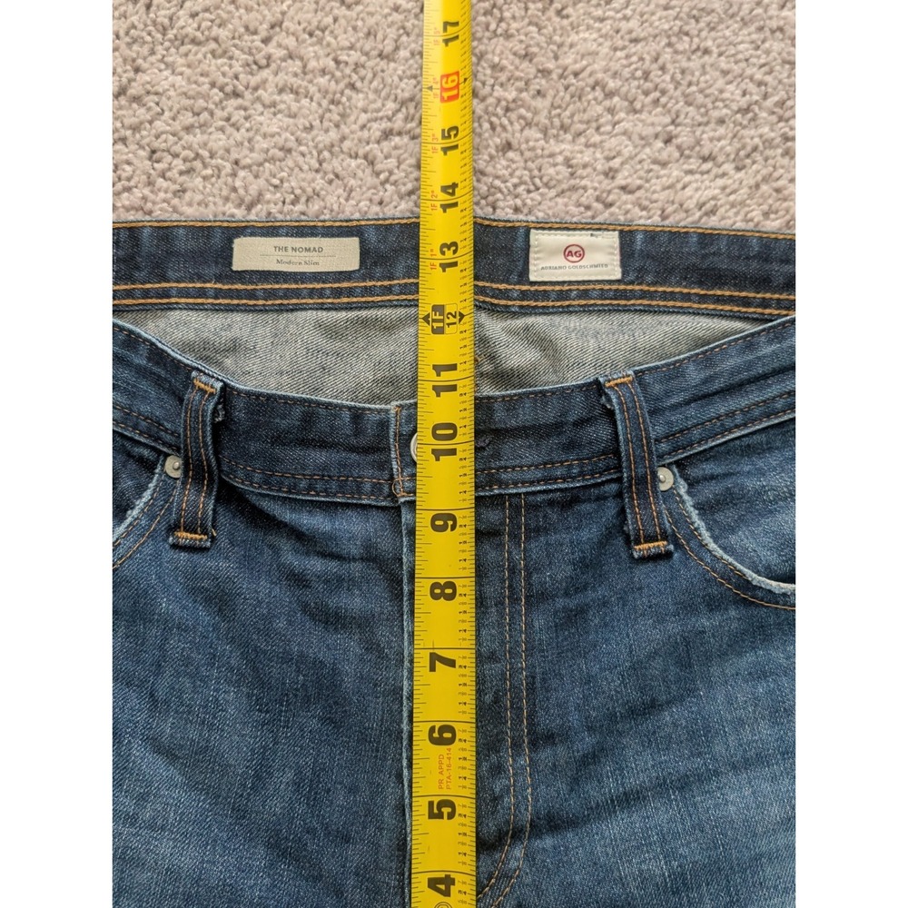 AG Adriano Goldschmied The Nomad Jeans Mens 36x28 (Fits 38x28) Modern Slim - Picture 13 of 14